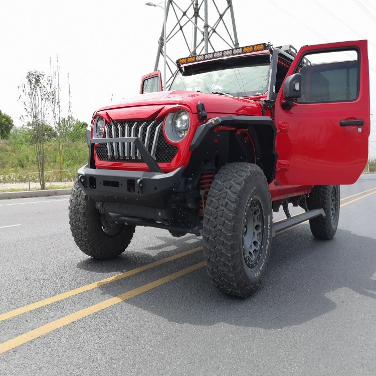 Jeep JL Wrangler Front Bumper Without Lights