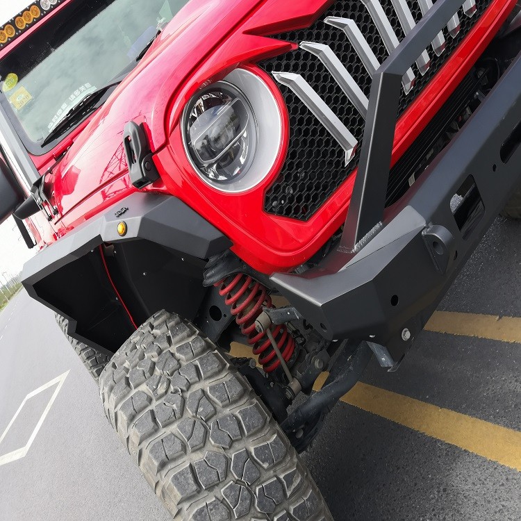 Jeep JL Wrangler Front Bumper Without Lights