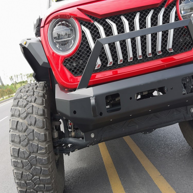 Jeep JL Wrangler Front Bumper Without Lights