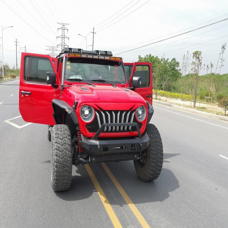 Jeep JL Wrangler Front Bumper Without Lights