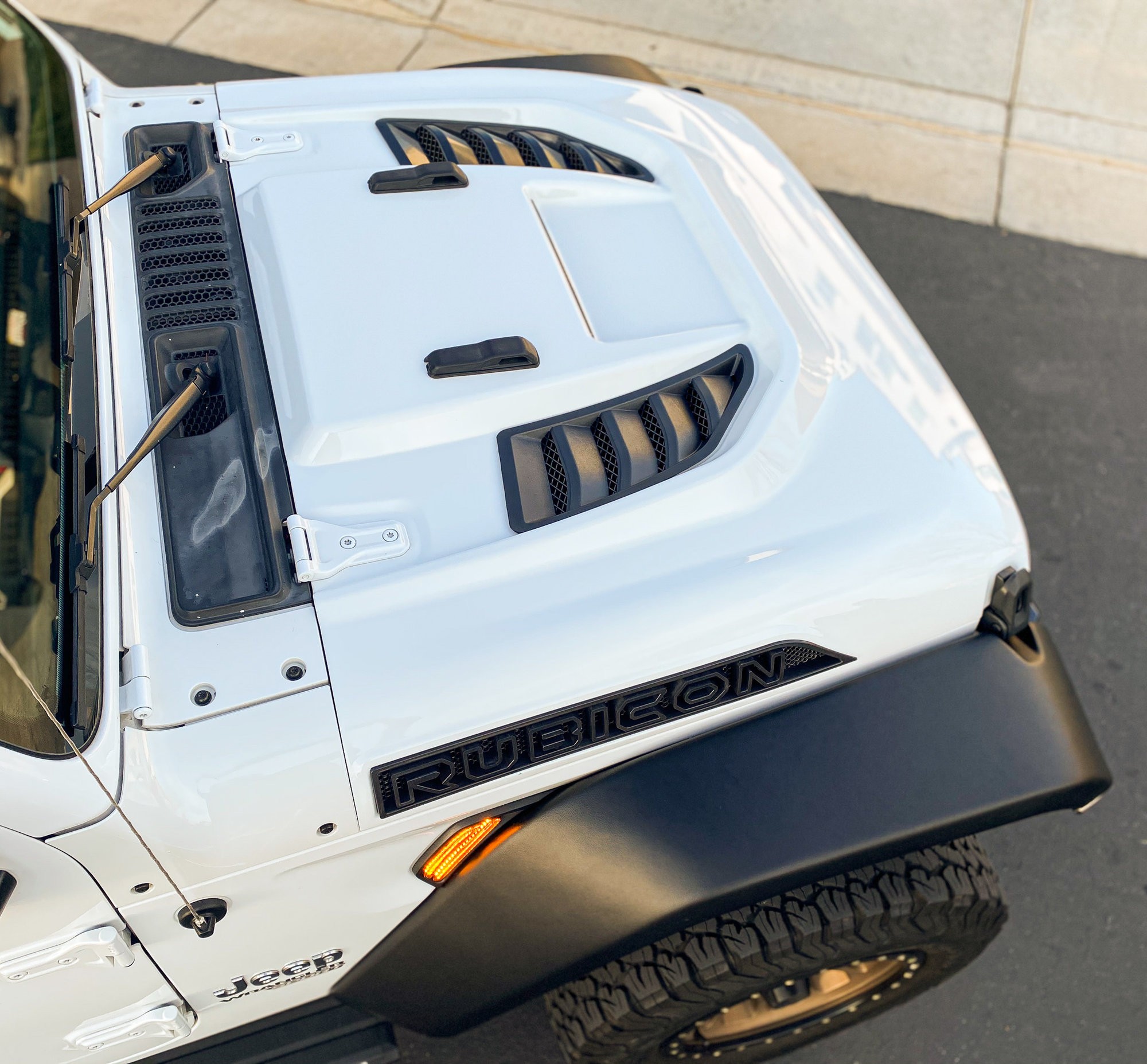 Jeep Wrangler JL JT sandstorm hood