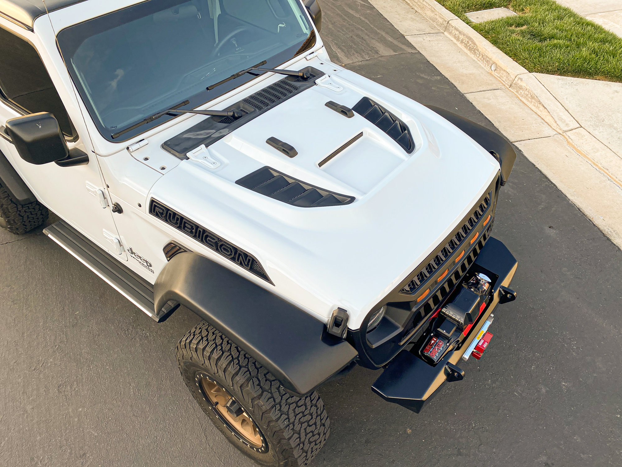 Jeep Wrangler JL JT sandstorm hood