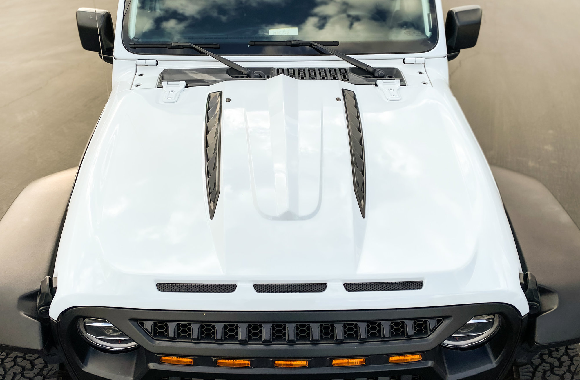 Jeep Wrangler JL JT REBEL HOOD