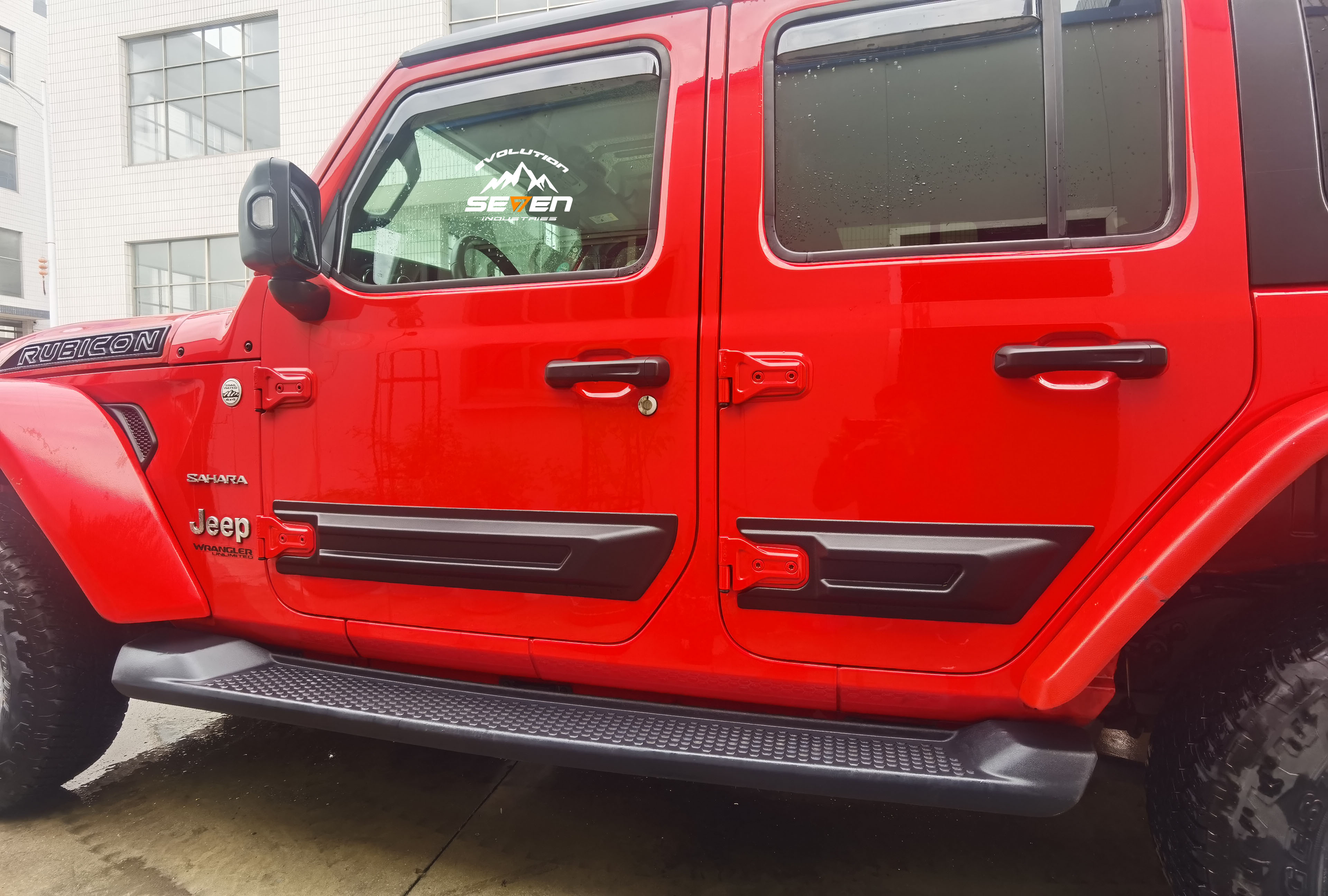 Jeep Wrangler JL Door Sills Decoration Scuff