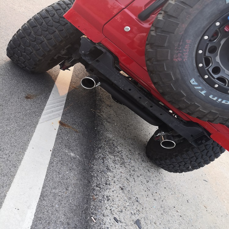 Borla style exhaust for jeep WRANGLER JL (图4)
